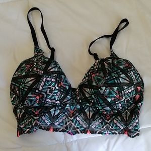 Lace push up bralette
